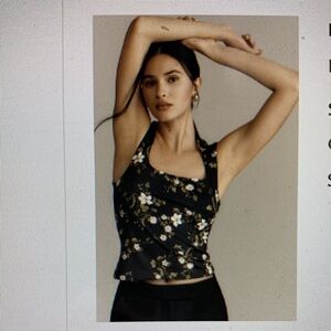 Maeve Cap-Sleeve Cut-In Knit Top